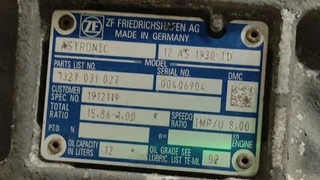 DAF - Gearbox & Clutch Parts Versnellingsbak 12AS1930TD DAF Bild 3 Miniaturansicht