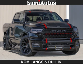 Dodge Ram Pick-Up 2024 - Limited 540 PK | €84950,- excl De Meest Luxe en Volle in zijn Klasse | Massage + Full Option | afbeelding 3 miniatuur