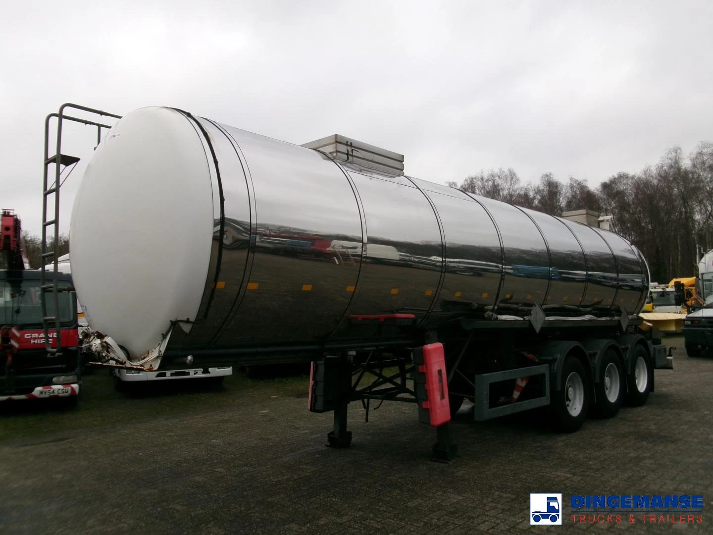 Metalovouga Bitumen / heavy oil tank inox 26.9 m3 / 1 comp 1998 imagen 1