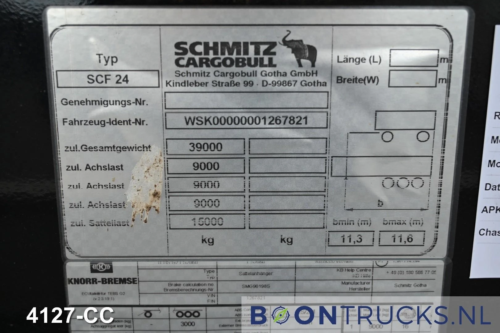 Schmitz Cargobull SCF 24 2012 Bild 21