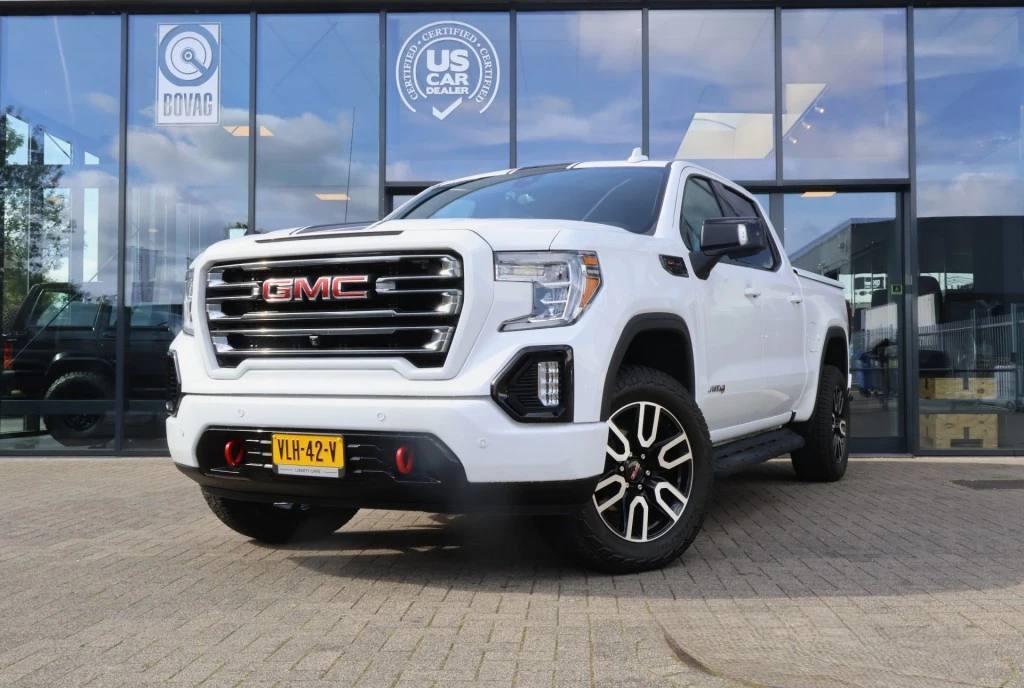 GMC Sierra 2021 - 6.2i V8 AT4 4x4 Aut. LPG Prins / Laadbakdeksel / 1e eigenaar afbeelding 1