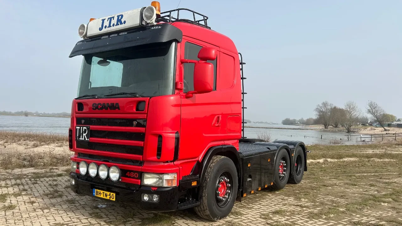 Scania R 1999 - R144-460 V8 Showtruck | origineel NL | handgeschakeld | voorloper | image 1