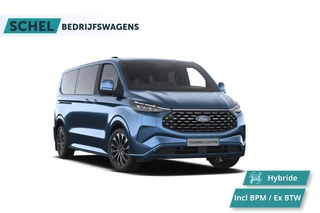 Ford Tourneo Custom 2026 - 340 2.5 PHEV L2H1 Titanium X 232pk | ACC | Pano | B&O | Elek. schuifdeuren | 360 camera | Elek-Trekhaak | Prijs excl. BTW | Rijklaar te koop
