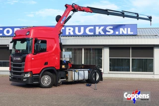 Scania R 2022 - R500 NGS 4x2 Trekker met kraan HMF 1920 te koop
