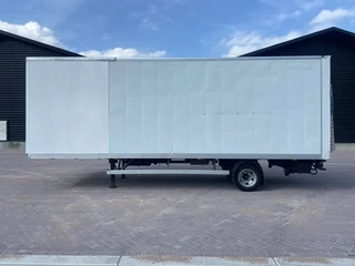 VF N/A 2008 - be oplegger 6.6 ton gesloten laadklep 750 kg изображение 1