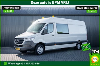 Mercedes-Benz Sprinter 2019 - 516 CDI L3H2 | 7-Zits | 3.5T Trekgwicht | Automaat | Camera | Mbux | Climatronic | Trekhaak afbeelding 1 miniatuur