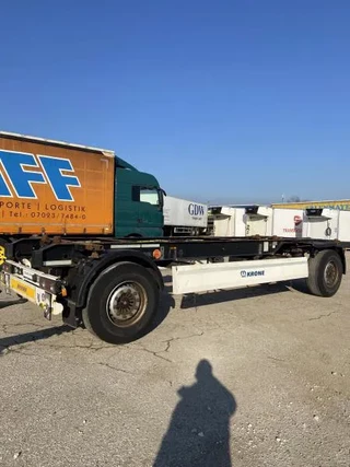 Krone 2- Achs Lafette  !! HU/ TÜV NEU !! 2014 - 2- Achs Lafette !! HU/ TÜV NEU !! bild 2
