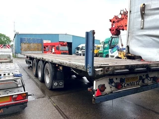 Schmitz Cargobull N/A 2008 - SCS 24/L 3-AXLE FLATBED TRAILER (DRUM BRALES / SAF AXLES / FULL GALANIZED CHASSIS / ABS BRAKE SYSTEM) obrazek 3