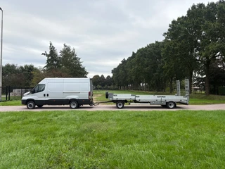 Iveco 50C21 2021 - HI MATIC lucht geremd 11.9 ton -schamel aanhangwagen 7 TON afbeelding 3 miniatuur