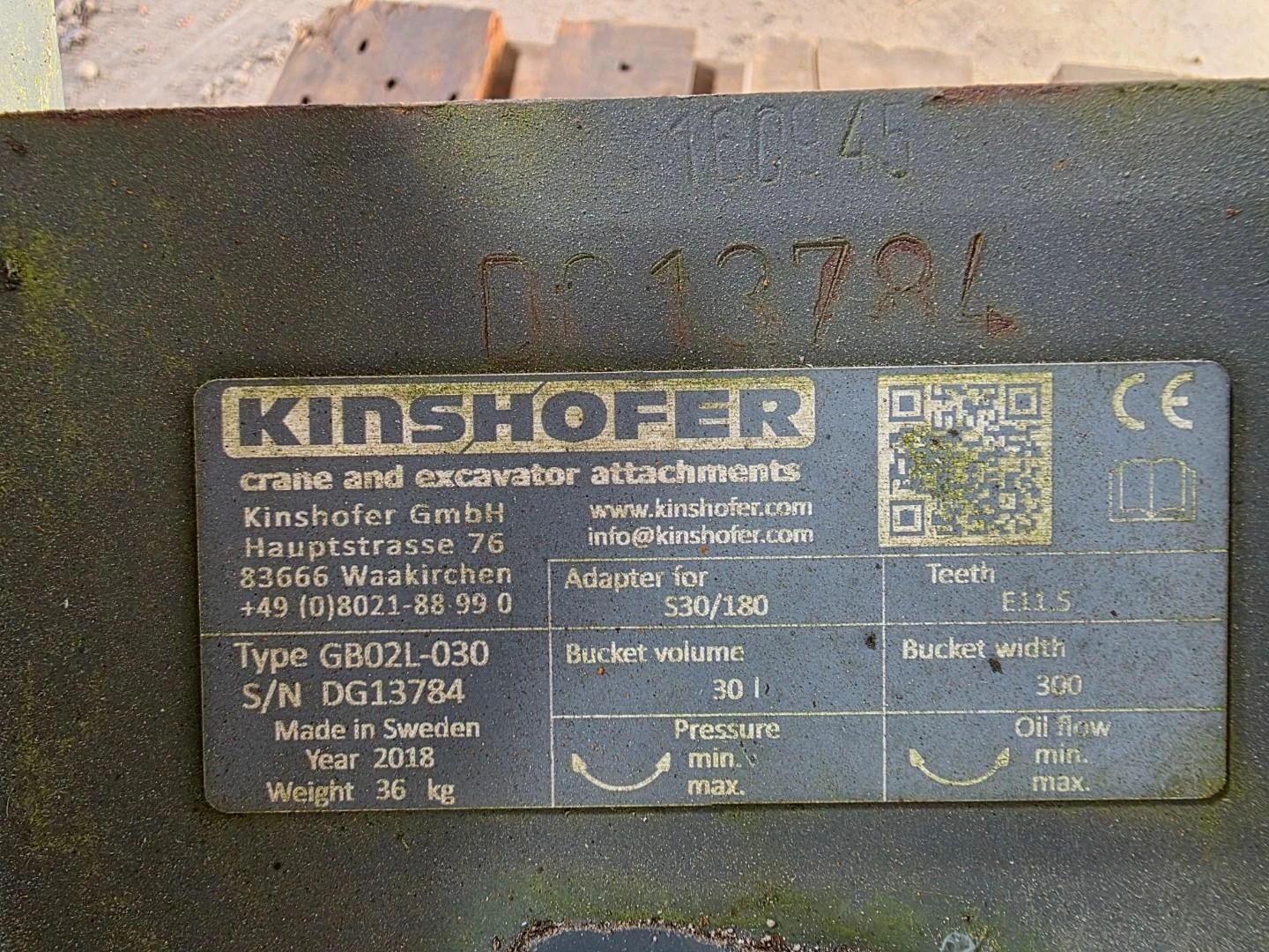 Kinshofer S30/180 Graafbak 2018 obrázek 7