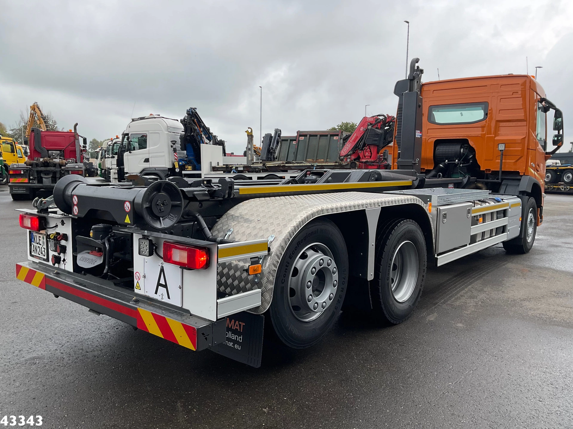 Volvo FM 430 Euro 6 VDL 21 Ton haakarmsysteem 2023 imagem 5