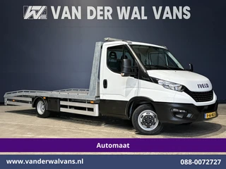 Iveco Daily 2021 - 35C14H 2.3 Oprijwagen Automaat Dubbel Lucht Euro6 Airco | Camera | 3500kg Trekhaak | Electrische Lier | Chauffeursstoel afbeelding 1 miniatuur