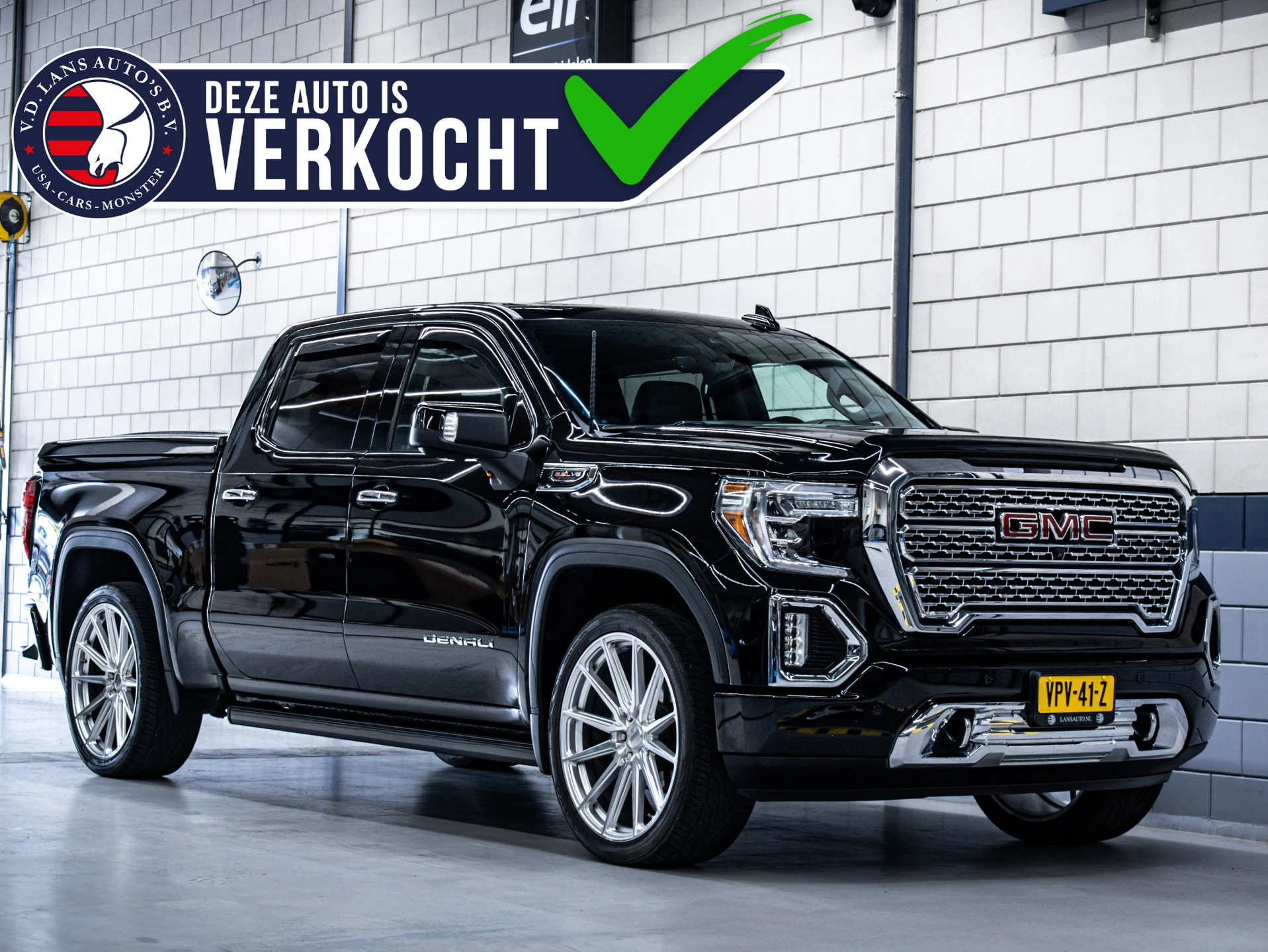 GMC Sierra 2022 - Denali | 24" Vossen Wheels | Eerste eigenaar | Prins LPG afbeelding 1