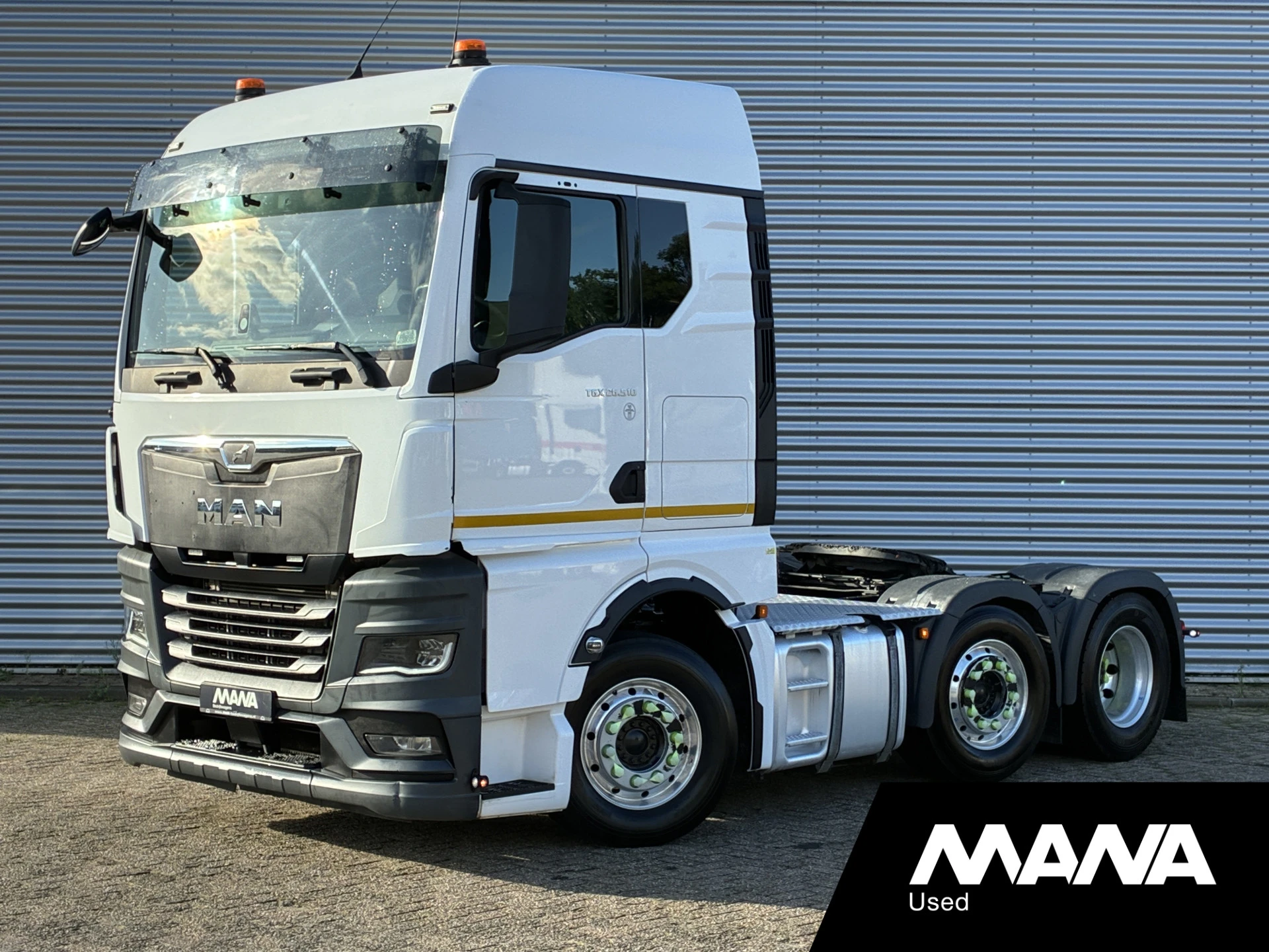 MAN TGX 2021 - 26.510 6x2/4 BL SA GM ADR KLASSE 1 (EX/II EX/III FL AT) ALCOA'S CARPLAY STANDKACHEL SCHUIFSCHOTEL afbeelding 1