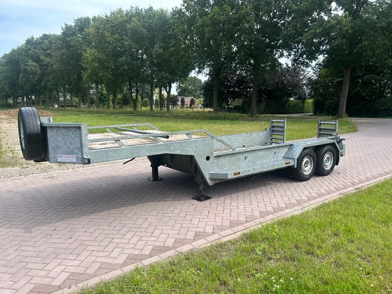 kuiper 2014 - be oplegger kuip dieplader 5 ton obrázek 1