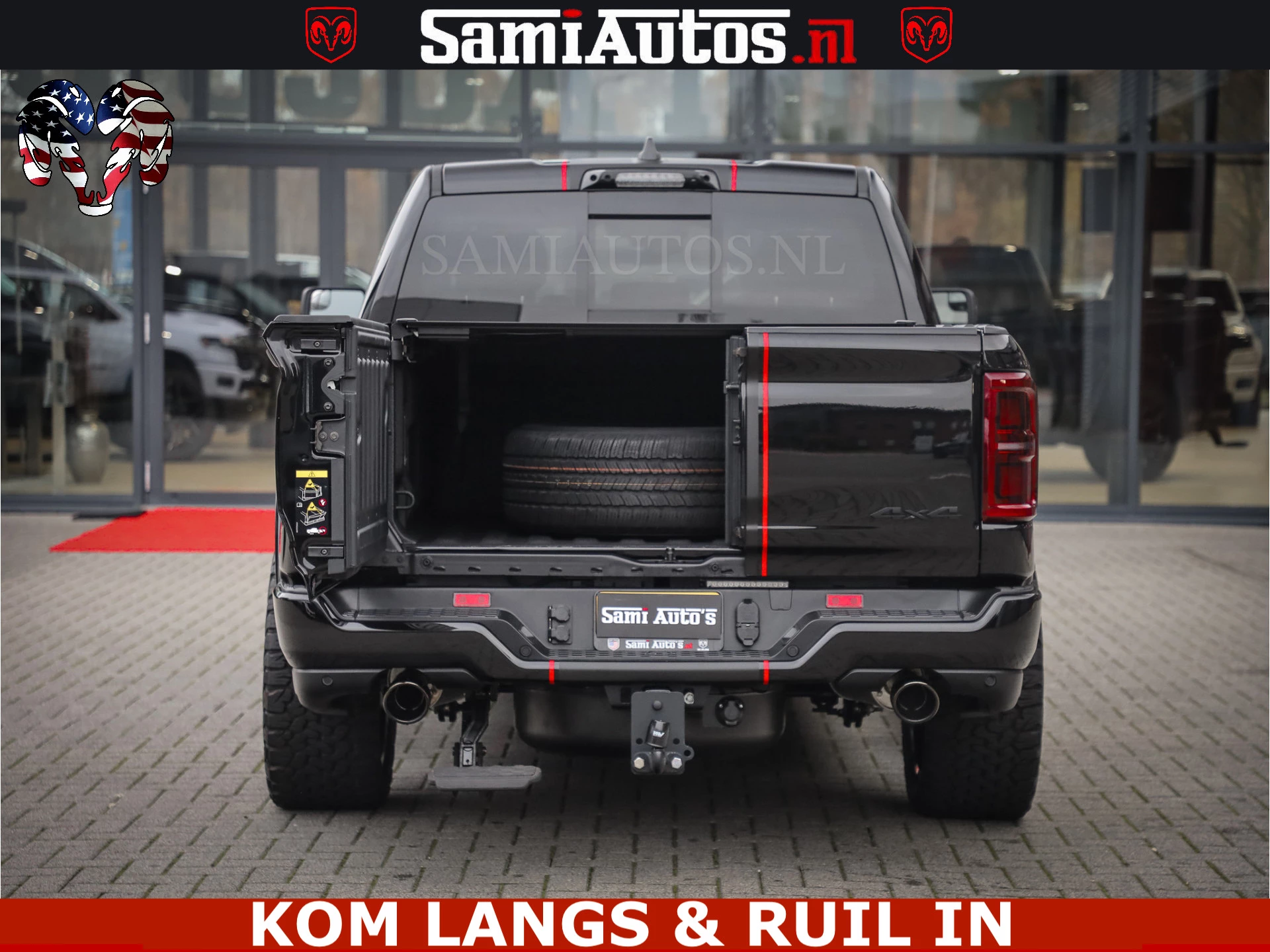 Dodge Ram 1500 2024 - Limited Night H.O 540HP 706Nm | Massage + Full Option | De Meest Luxe en Volle Pick-Up in zijn Klasse | Bild 30