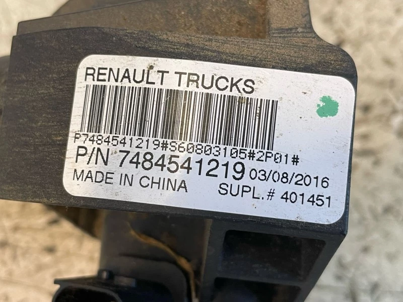 Renault - 7484541219 GASPEDAAL zdjęcie 3