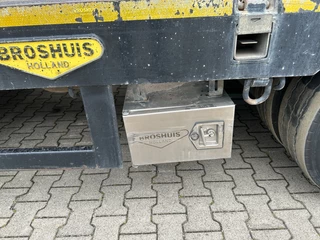 Broshuis N/A 2017 - 3ABSD Lowloader 3-axle / GVW: 59.000kg / Neck: 23.000kg / hydraulic steering + ramps + loading table / 4.60m extendable / winch / liftaxle image 32