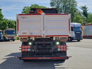 Scania S 2023 - 590S V8 NGS 6x4 - HIAB Multilift 24T + Box with Palfinger crane - Like new - Retarder - Full air - Leather obrazek 5