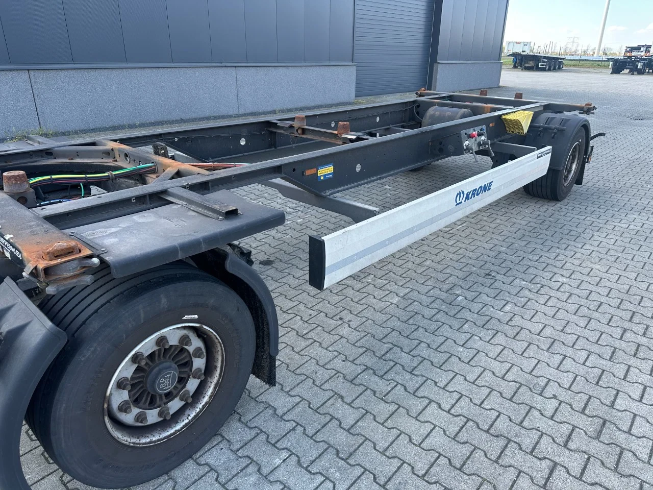 Krone 2019 - AZ18 MAXI 2-assige aanhanger / BPW + schijfremmen / 20FT / 4x beschikbaar obrázek 13
