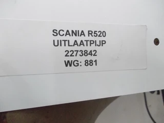 Scania - R520 2273842 UITLAATPIJP EURO 6 изображение 3 миниатюра