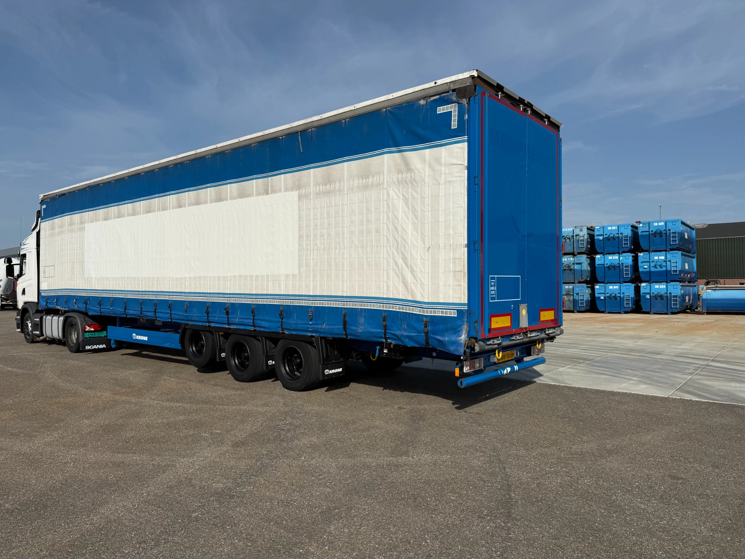 Krone 2016 - 3-Achse Mega Schiebeplane + Dach + Borden afbeelding 5