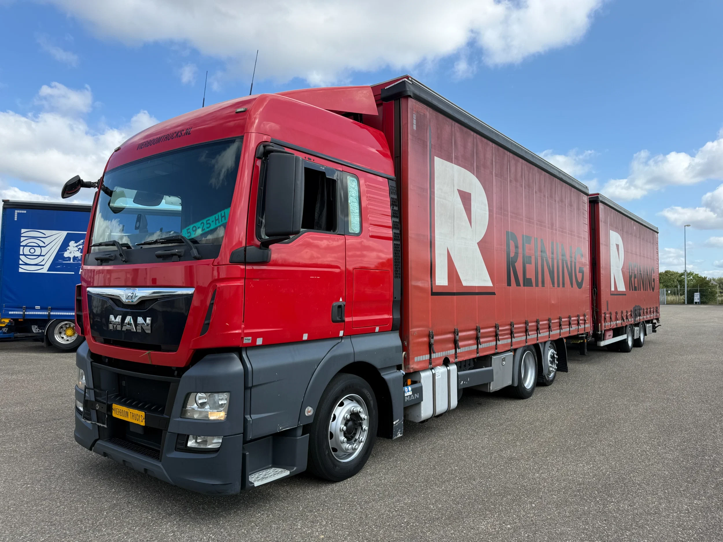 MAN TGX 2016 - 24.400 TGX 24.400 6X2 Komplett mit Anhanger 115m3 afbeelding 2
