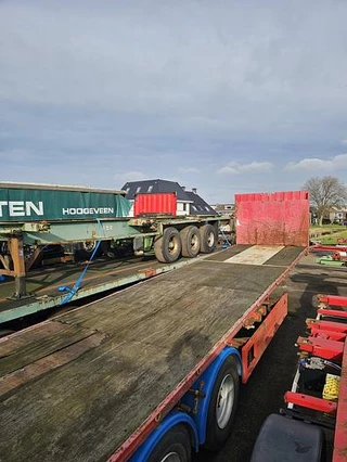 unknown 40 foot flatrack for on a gooseneck chassis 2000 - N/A bild 5