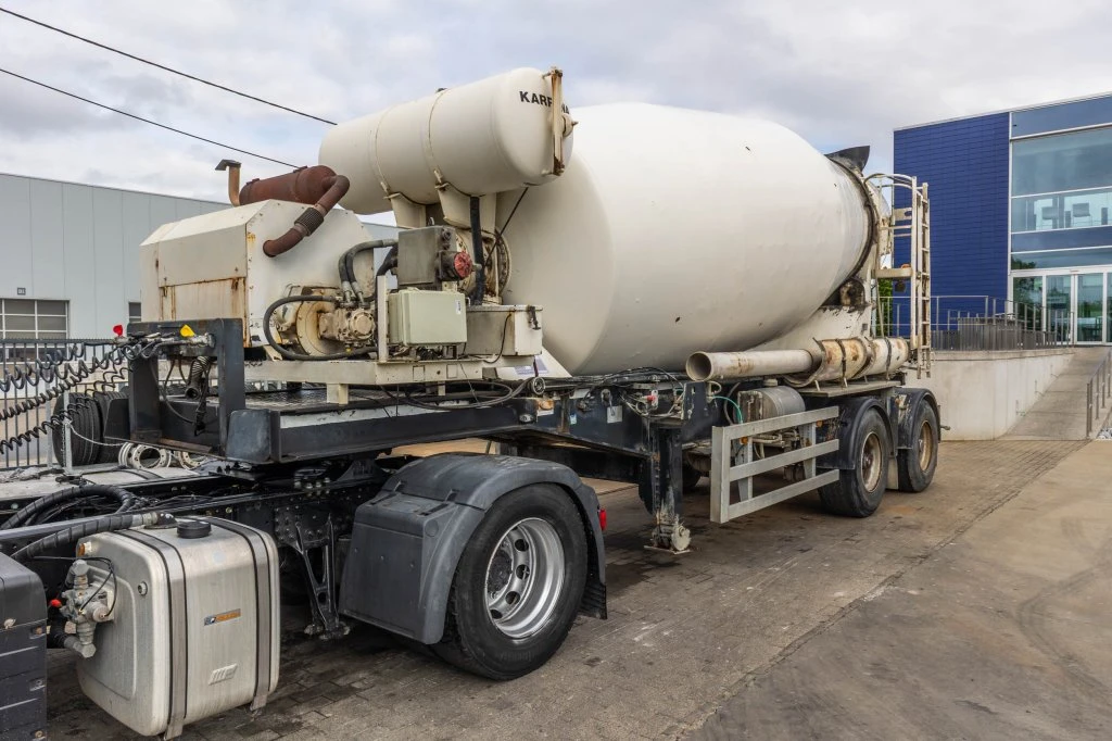 Renders 2012 - BETON MIXER 12M3 + MOTOR (MALAXEUR/MISCHER) afbeelding 1