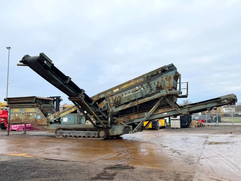 PowerScreen 2007 - Chieftain 1800 - German Machine / Good Condition! zdjęcie 1