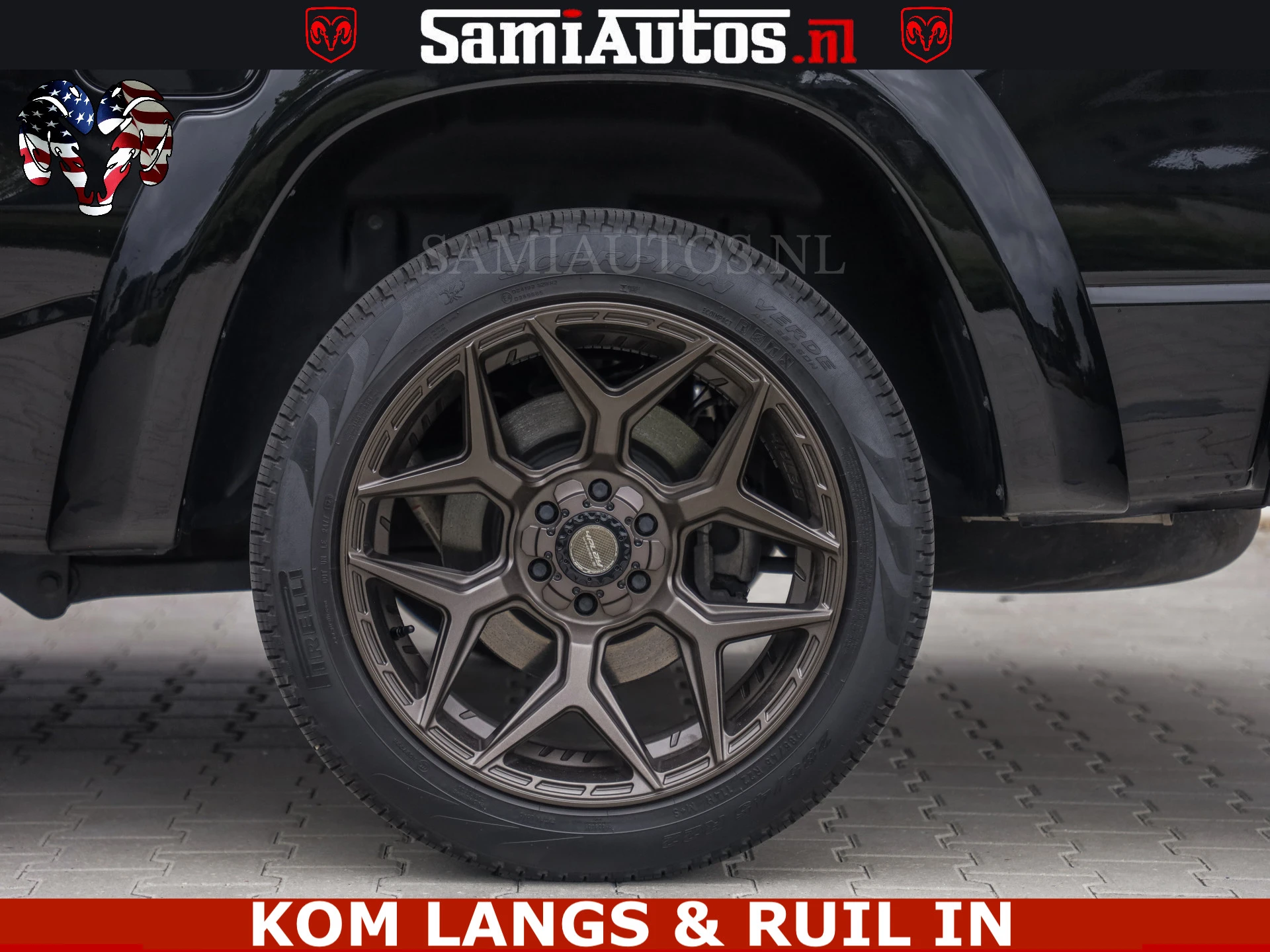 Dodge Ram Pick-Up 2023 - DE DONDER | 5.7 V8 HEMI | BRONZE BREDE WIELEN | WIDE BODY | OPEN UITLAAT KLEP | ZEER DIK | image 16