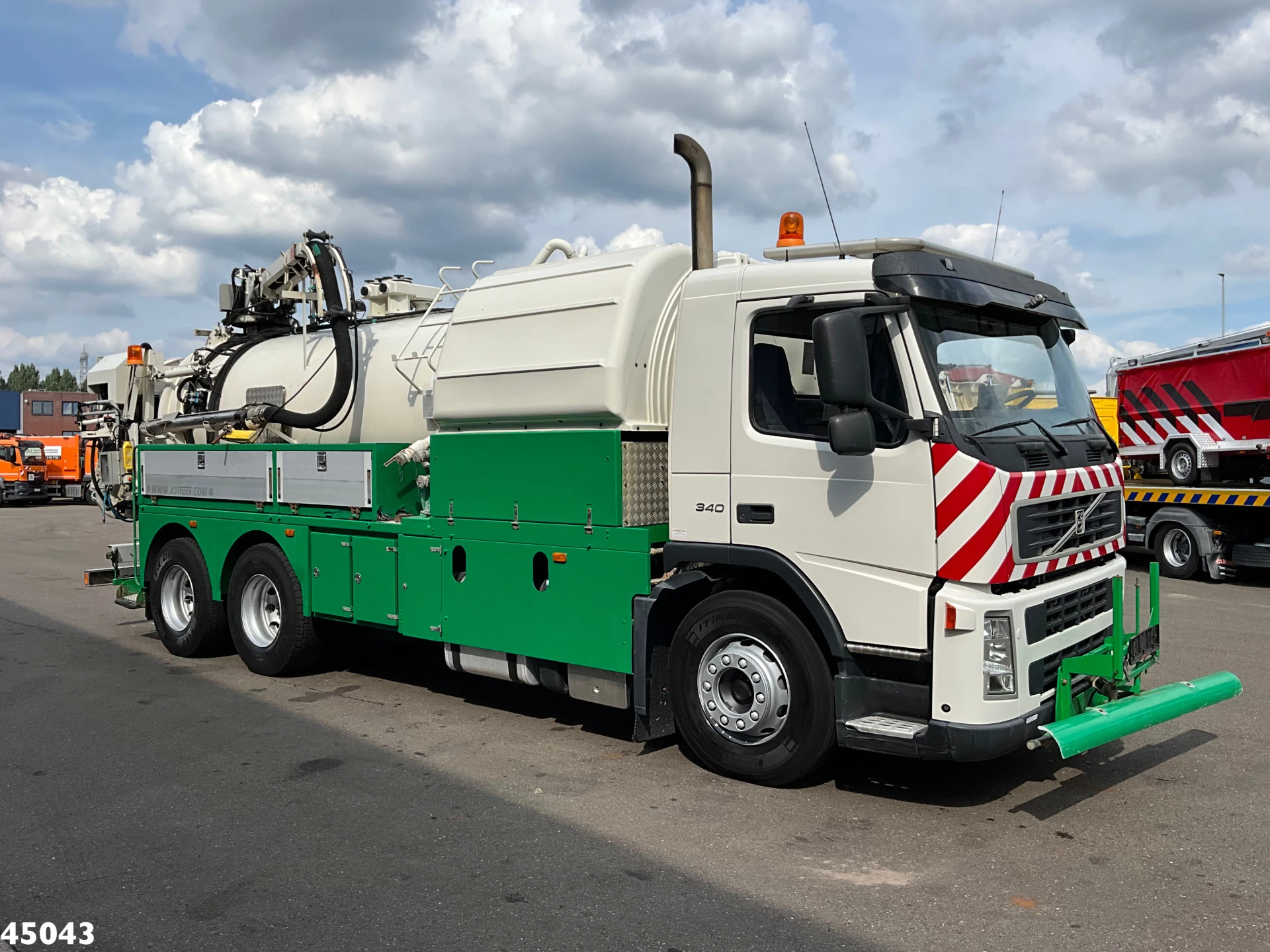Volvo 340 2007 - FM 6x4 7m³ Combi kolkenzuiger Just 159.037 km! zdjęcie 10