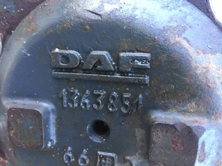 DAF - 1363851 STEEKAS MET SPER SCHIJFREM 1347 L=1043 MM afbeelding 2 miniatuur