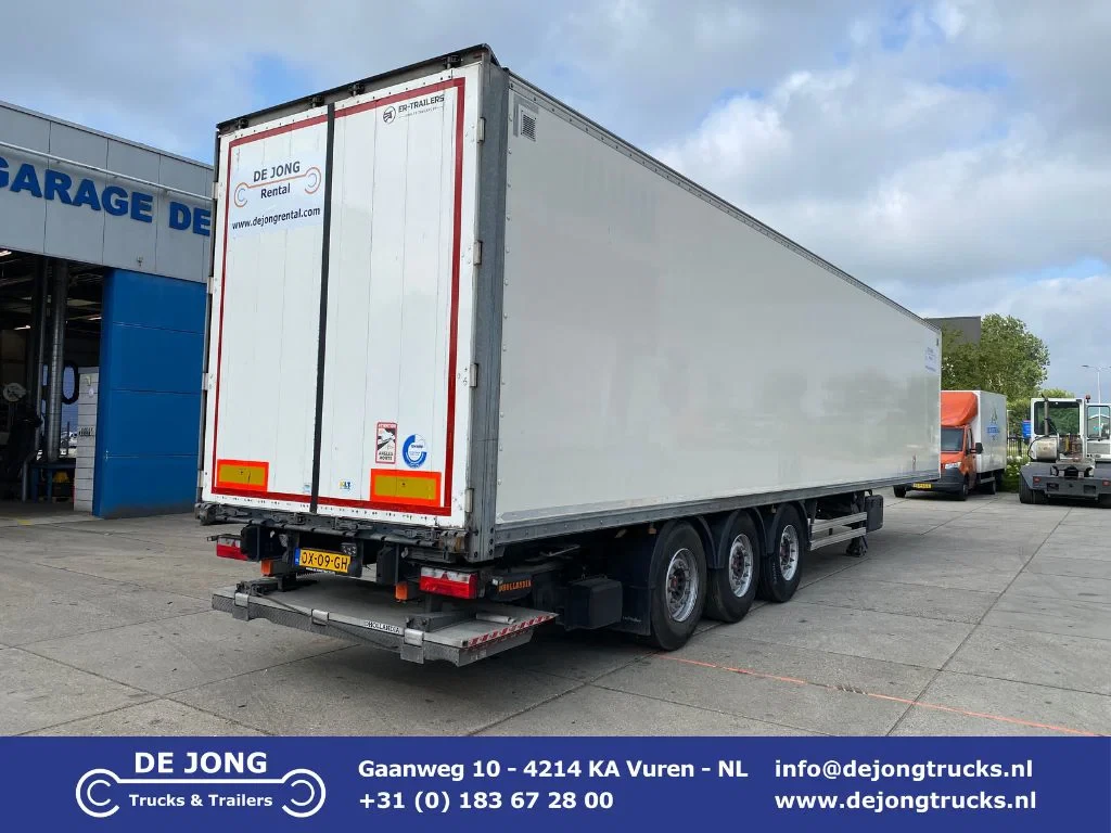 Lecitrailer 2022 - 3E20 / Closed Box / SAF Disc / Dhollandia Tail Lift image 1
