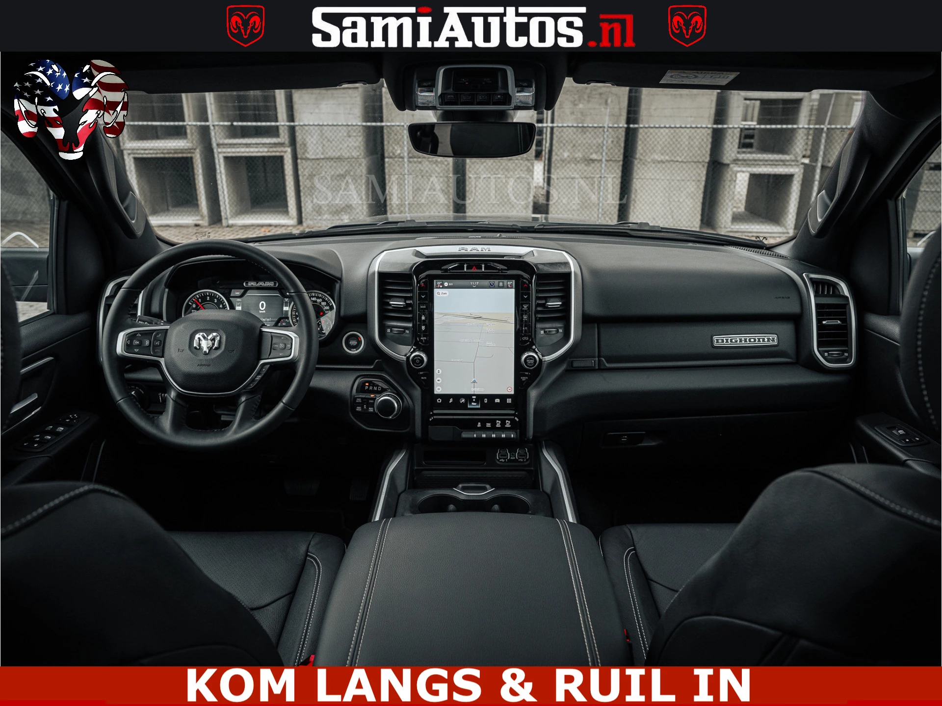 Dodge Ram Pick-Up 2024 - SPORT | 5.7 V8 4x4 HEMI | PANORAMA DAK | GROOTSCHERM 12 INCH | LPG | Patriot Blue immagine 4