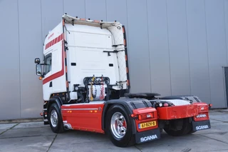 Scania R 2014 - R520 V8 TL V8 4x2 - NEW TACHO - RETARDER - SPECIAL INTERIOR - PARK. AIRCO - HYDRAULICS/COMPRESSOR - ALCOA'S - XENON - afbeelding 3 miniatuur