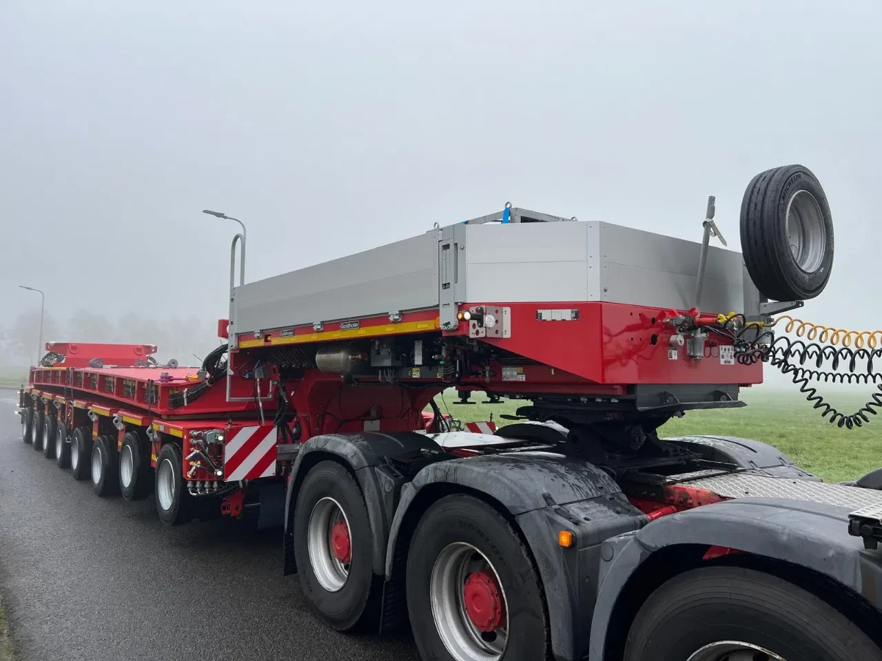 Goldhofer 2025 - THP SL 4 + 4 + Gooseneck + Flatbed 300T afbeelding 9