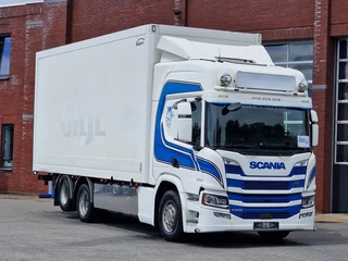 Scania P 2018 - P500 Highline 6x2 - Box with sidedoors - Loadlift - Retarder - Full air te koop