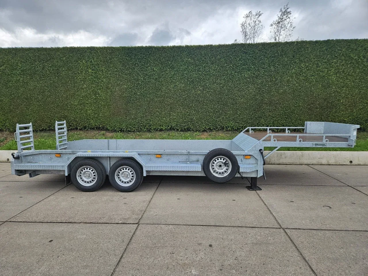 Veldhuizen 2025 - 5,0-tons Dieplader oplegger 4,6 m. Bild 2