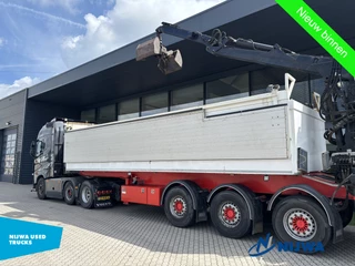 Volvo FH 2017 - FH16 750 6x2/4 i.c.m. KWB P3 oplegger met Hiab 1185 83 kraan immagine 43