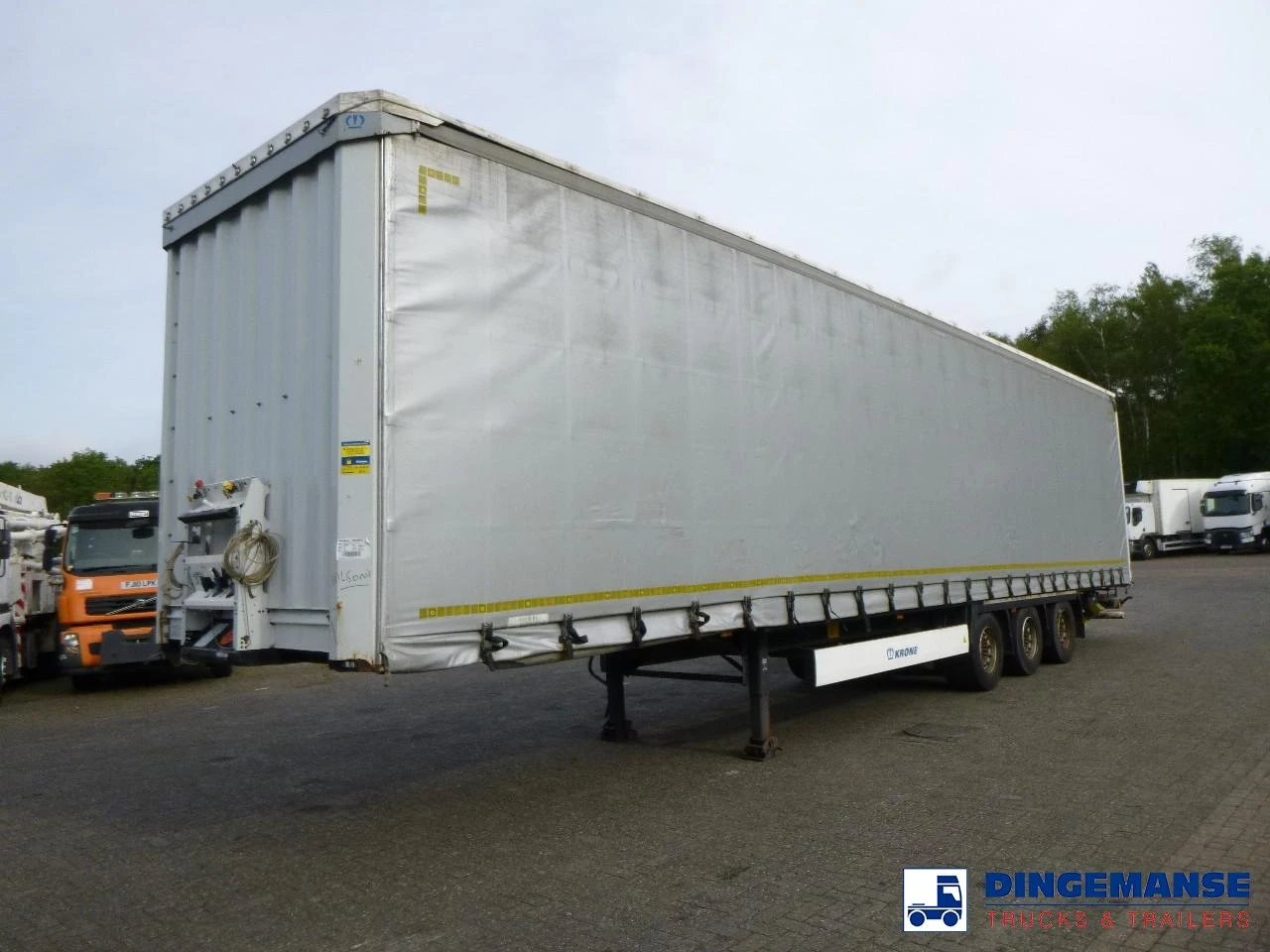 Krone MEGA Curtain side trailer SD 98 m3 2016 imagen 1