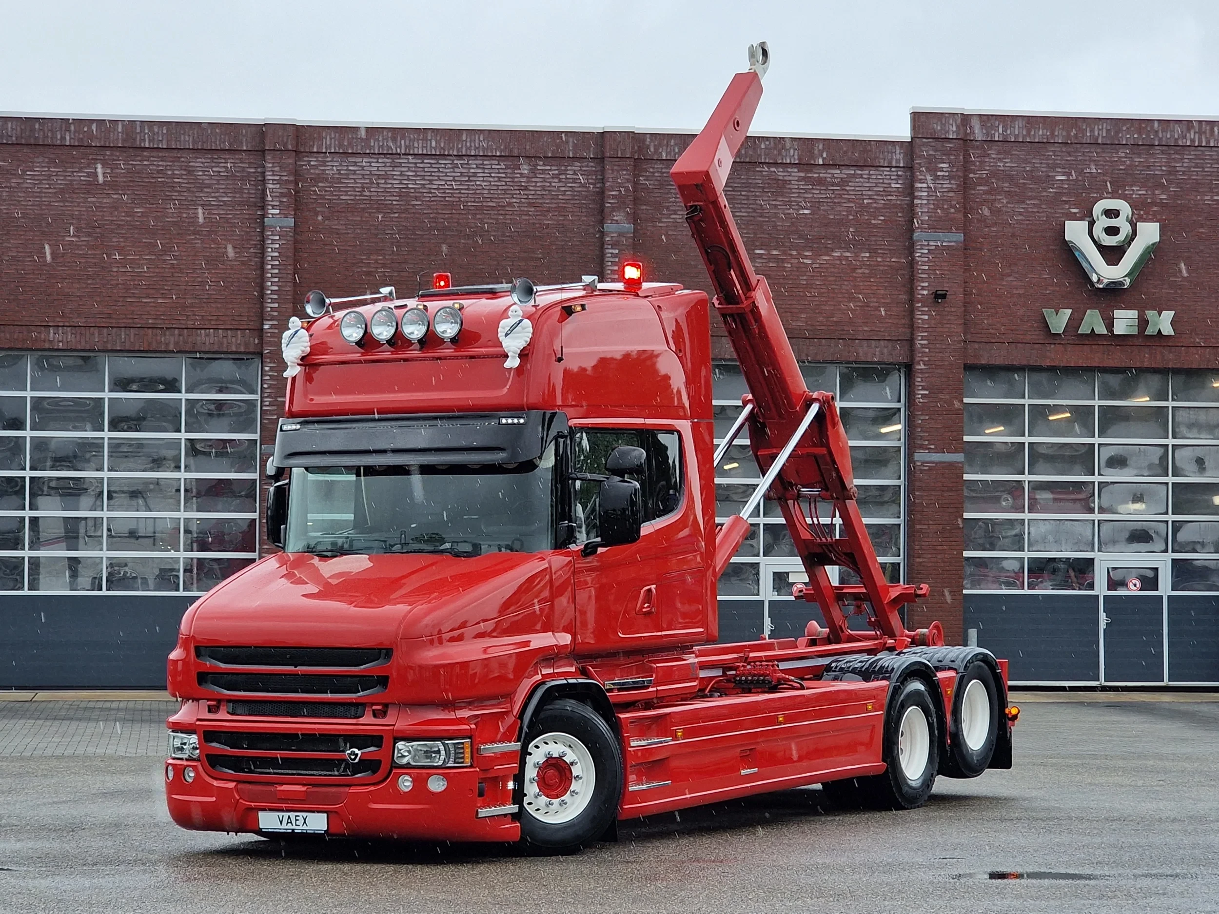 Scania T 2016 - T520 V8 6x2 - AJK Hooklift - New BUFFL interior - Retarder - Full air - Show truck Bild 59