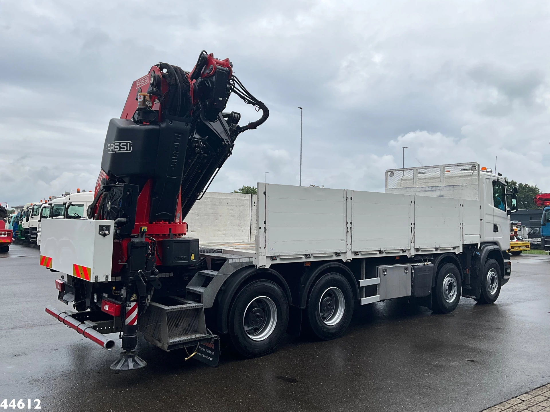 Scania G 2018 - 450 8x4 Euro 6 Fassi 66 Tonmeter laadkraan + Fly-jib Just 176.555 Km! afbeelding 5