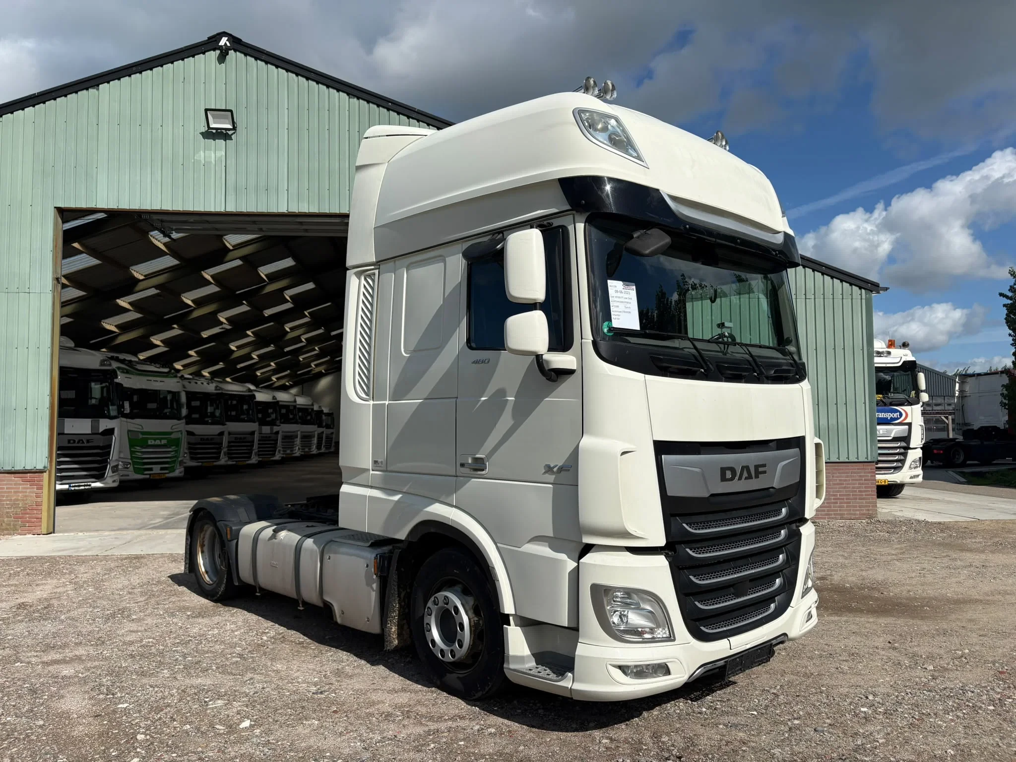 DAF XF 480 2021 - FT Lowdeck Euro6 Intarder full-air afbeelding 1