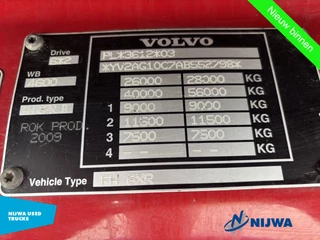 Volvo FH 2009 - 420 6x2 Vangmuil + Standkachel image 12