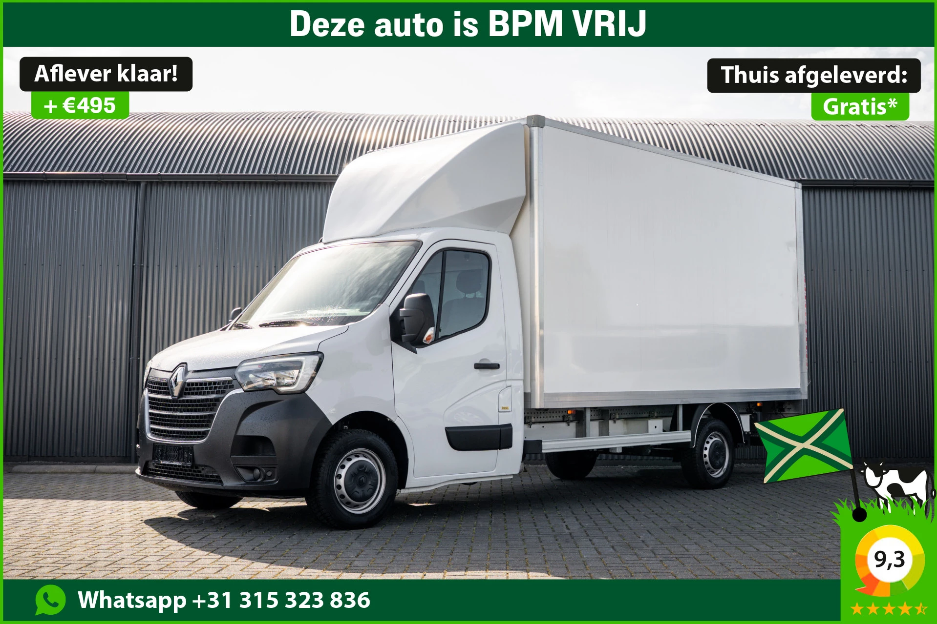 Renault Master 2024 - 2.3dCi | Bakwagen met Laadklep | LED | Carplay | Camera | Cruise afbeelding 1