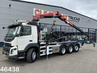 Volvo FMX 460 8x4 Euro 6 HMF 19 Tonmeter Z-kraan 2019 te koop