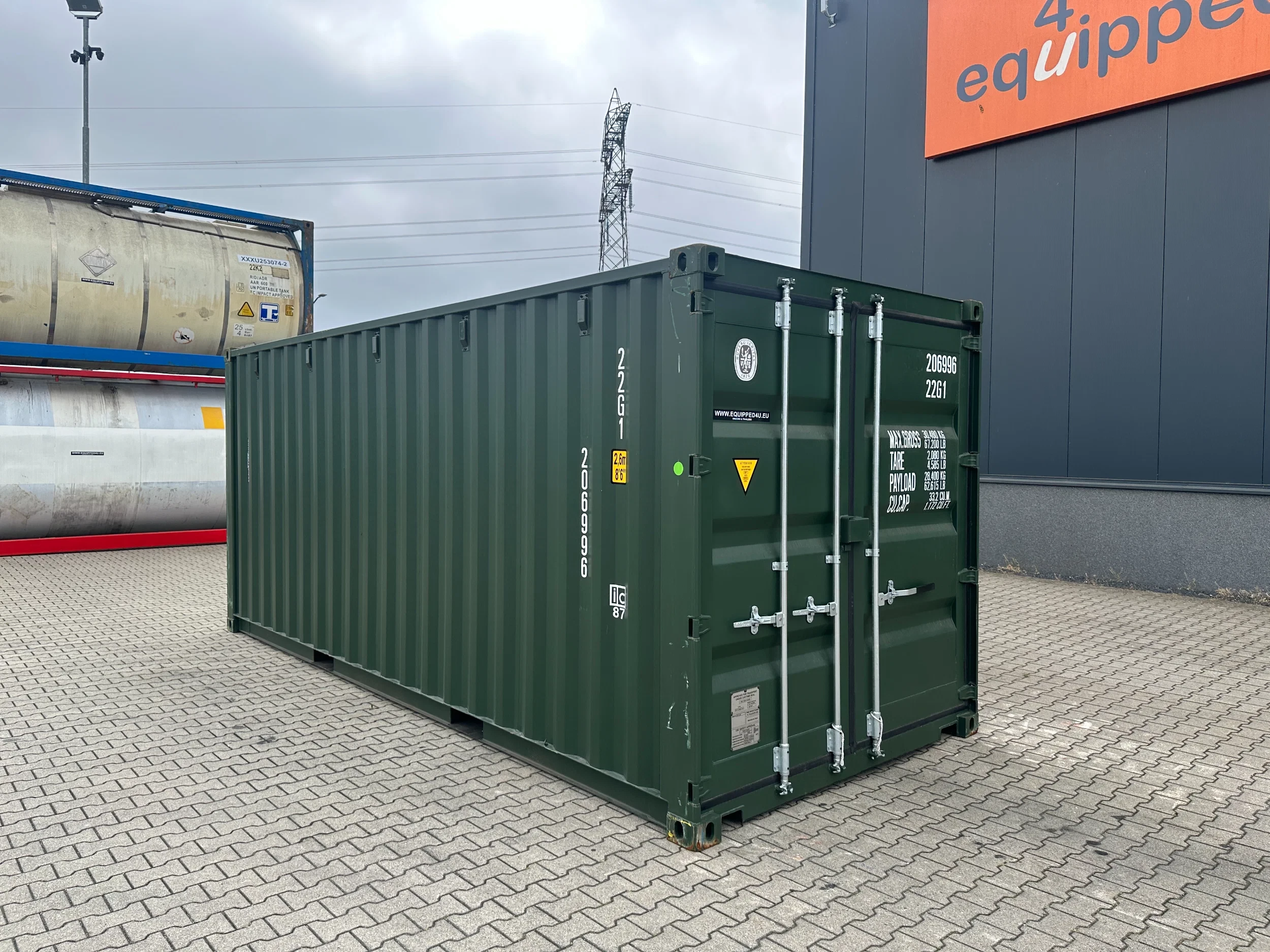 YANGZHOU 2026 - NEW (ONE-WAY) 20FT ISO DV 8'6" STANDARD container obrázek 21