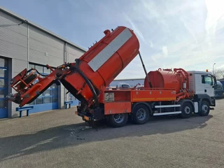 MAN TGS 2011 - 35.360 / WICOM SEWAGE SUCTION 200 BAR / 8X4 / !! 236672 KM !! / 2XLENKACHSE / FRIDGE / MANUAL / EURO-5 / 2011 obrazek 12