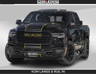Dodge Ram Pick-Up 2024 - Limited Night H.O 540HP 706Nm | Massage + Full Option | De Meest Luxe en Volle in zijn Klasse | te koop